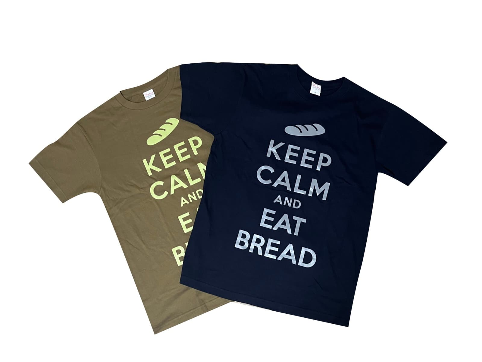 Tシャツ《オリーブ × ペールグリーン》Sサイズ